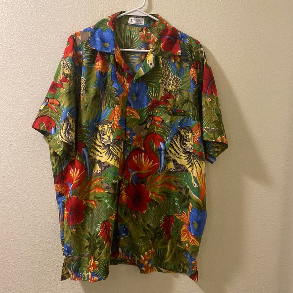 Eclectic Hawaiian shirt, XXL